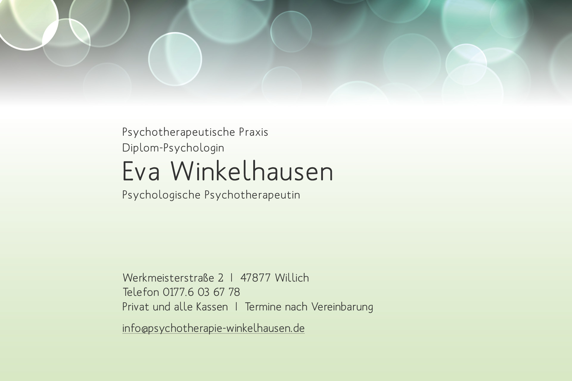 Psychotherapie Winkelhausen